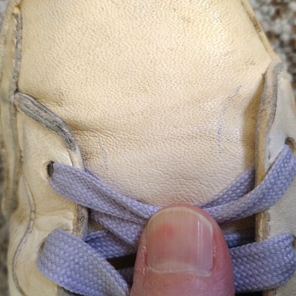 Golden Goose White and Pink Glitter Sneakers - Picture 15 of 16